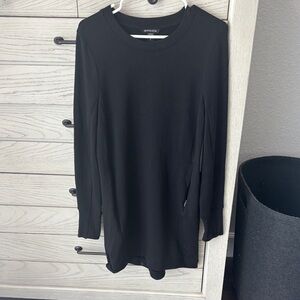 Athleta Black Long Sleeve Tunic. Super soft and warm!